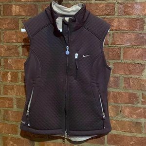 Nike Fit Therma Quilted Running Vest - Size S (4-6)